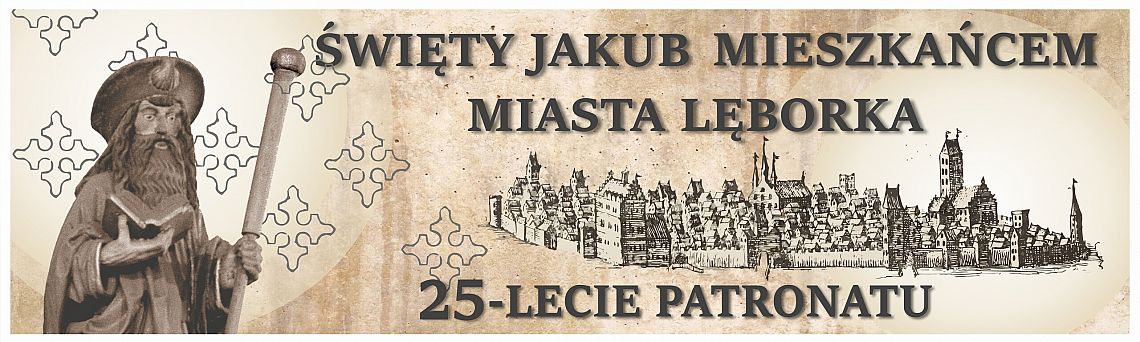 25-lecie patronatu św. Jakuba Ap. nad Lęborkiem grafika