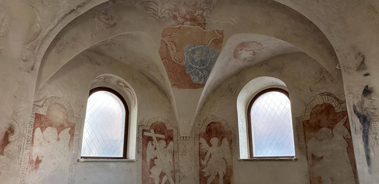 Grafika II etap renowacji malowideł w kaplicy Suzinowej